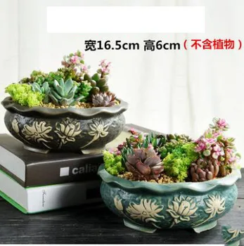 Simple Modern Ceramic Large Caliber Flowerpot Ornaments Home Livingroom Succulent Plant Figurines Crafts Outdoor Park Decoration
Simple Modern Ceramic Large Caliber Flowerpot Ornaments Home Livingroom Succulent Plant Figurines Crafts Outdoor Park Decoration