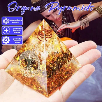 Orgonite Pyramid 6cm symbolizes the lucky citrine pyramid energy converter to gather wealth and prosperity resin decor spiritual
Orgonite Pyramid 6cm symbolizes the lucky citrine pyramid energy converter to gather wealth and prosperity resin decor spiritual