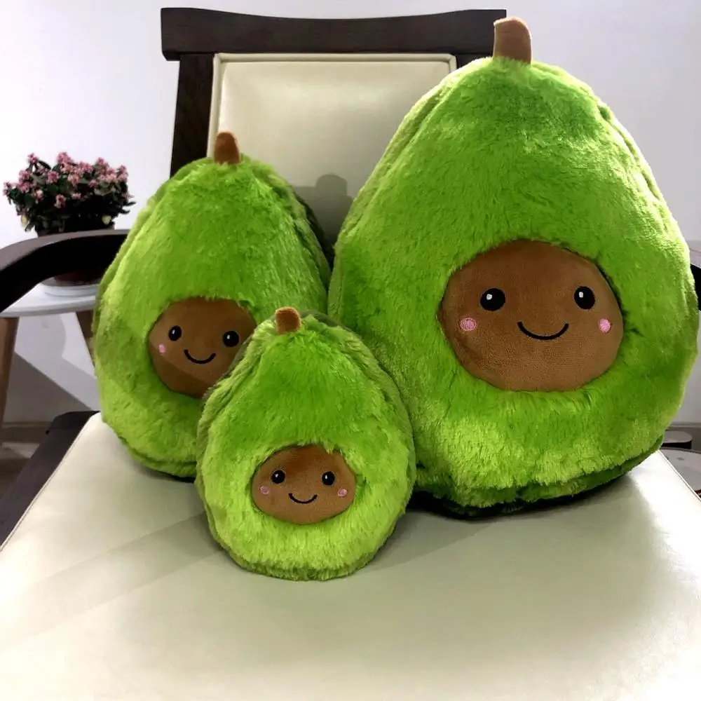 20-30CM Avocado Stuffed Toys Plush Soft Doll Cartoon Pillow Cushion Kawaii Cute toy avocado kids Baby Christmas birthday Gifts
20-30CM Avocado Stuffed Toys Plush Soft Doll Cartoon Pillow Cushion Kawaii Cute toy avocado kids Baby Christmas birthday Gifts