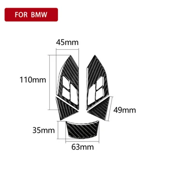 Carbon Fiber Button Cover Trim For BMW 5 Series E60 2004-2010 Button Cover Trim New Durable
Carbon Fiber Button Cover Trim For BMW 5 Series E60 2004-2010 Button Cover Trim New Durable