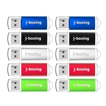 J-boxing 10PCS 512MB USB Flash Drive Rectangle Flash Pen Drive USB Memory Storage with Cap for PC Laptop Tablet Macbook 8 Colors
J-boxing 10PCS 512MB USB Flash Drive Rectangle Flash Pen Drive USB Memory Storage with Cap for PC Laptop Tablet Macbook 8 Colors