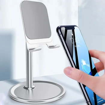 New Telescopic Desktop Mobile Phone Stand Holder Aluminum Alloy Bracket Live Watching Video Tablet Universal Lazy
New Telescopic Desktop Mobile Phone Stand Holder Aluminum Alloy Bracket Live Watching Video Tablet Universal Lazy