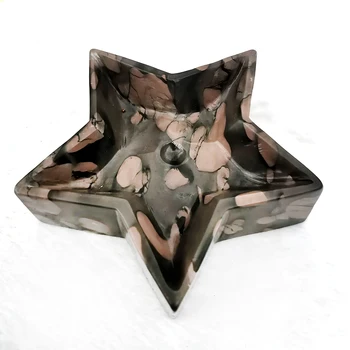 Hand Carved Natural Quartz Crystal Bowl Shape Pentagram Crystasl Bowls Crystal Ball Stand Healing Stone Crafts Home Decoration 
Hand Carved Natural Quartz Crystal Bowl Shape Pentagram Crystasl Bowls Crystal Ball Stand Healing Stone Crafts Home Decoration