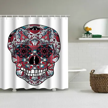 Mandala Skull Shower Curtain Podomician Mythology Witchcraft Halloween Printing Bathroom Partition Curtain Delivery Hook
Mandala Skull Shower Curtain Podomician Mythology Witchcraft Halloween Printing Bathroom Partition Curtain Delivery Hook