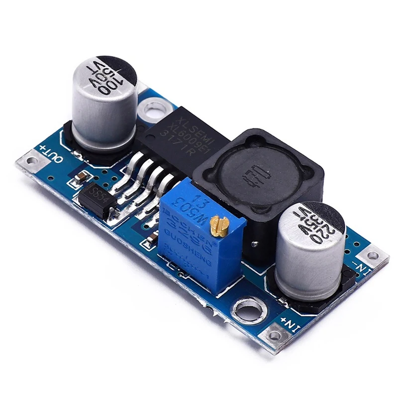 1pc DC-DC 3-32V 4A Boost Module XL6009 Adjustable Step Up Down Converter XL6009 Power Supply Module Solar Voltage 43*21*14mm
1pc DC-DC 3-32V 4A Boost Module XL6009 Adjustable Step Up Down Converter XL6009 Power Supply Module Solar Voltage 43*21*14mm