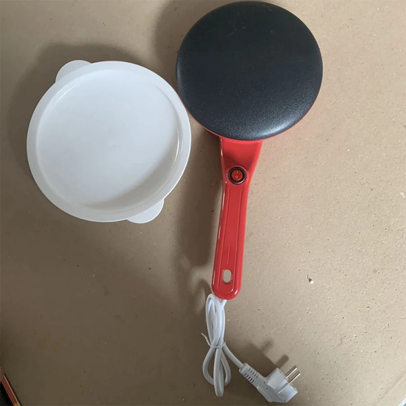 Electric Crepe Maker Breakfast Pizza Machine Pancake Baking Pan Cake Non-Stick Griddle Chinese Spring Roll Cooking Tools -Red+Bl
Electric Crepe Maker Breakfast Pizza Machine Pancake Baking Pan Cake Non-Stick Griddle Chinese Spring Roll Cooking Tools -Red+Bl