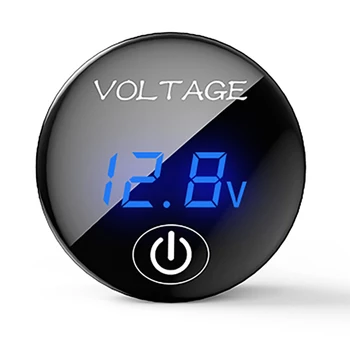 Car Motorcycle direct current 5V-48V LED Panel Digital Voltage Meter Battery Capacity Display Voltmeter with Touch Switch
Car Motorcycle direct current 5V-48V LED Panel Digital Voltage Meter Battery Capacity Display Voltmeter with Touch Switch