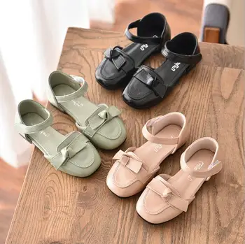 CO01 JY 2020 Spring summer Children girl pu shoes Girls bowknot Shoes Flat princess Shoes half sandals 27-36 B62068 TX07
CO01 JY 2020 Spring summer Children girl pu shoes Girls bowknot Shoes Flat princess Shoes half sandals 27-36 B62068 TX07