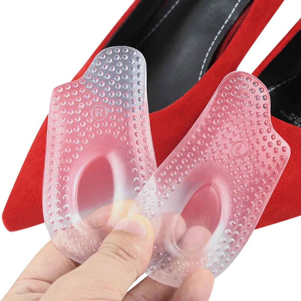 1Pair Half Size Concave Particle Silicone Gel Insoles Women Pain Relief Protectors Support Feet Care Shoe Pad Shoe Accessories
1Pair Half Size Concave Particle Silicone Gel Insoles Women Pain Relief Protectors Support Feet Care Shoe Pad Shoe Accessories