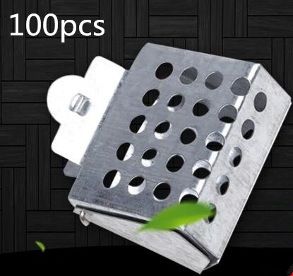 100 pcs Beekeeping Tool Bee Catcher Queen Cage Stainless Steel Queen Catcher Clip Beekeeper Apiculture Tool Bee catching hive
100 pcs Beekeeping Tool Bee Catcher Queen Cage Stainless Steel Queen Catcher Clip Beekeeper Apiculture Tool Bee catching hive