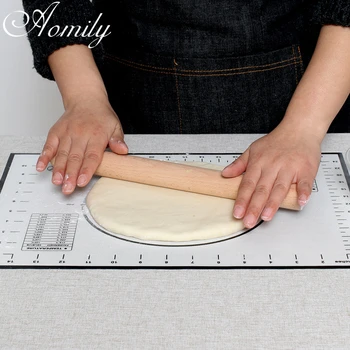 Amoliy 60x40cm Non Stick Silicone Baking Mat Thickened Kneading Pad with Scale Rolling Dough Pad Kitchen Pastry Bakeware Liner
Amoliy 60x40cm Non Stick Silicone Baking Mat Thickened Kneading Pad with Scale Rolling Dough Pad Kitchen Pastry Bakeware Liner
