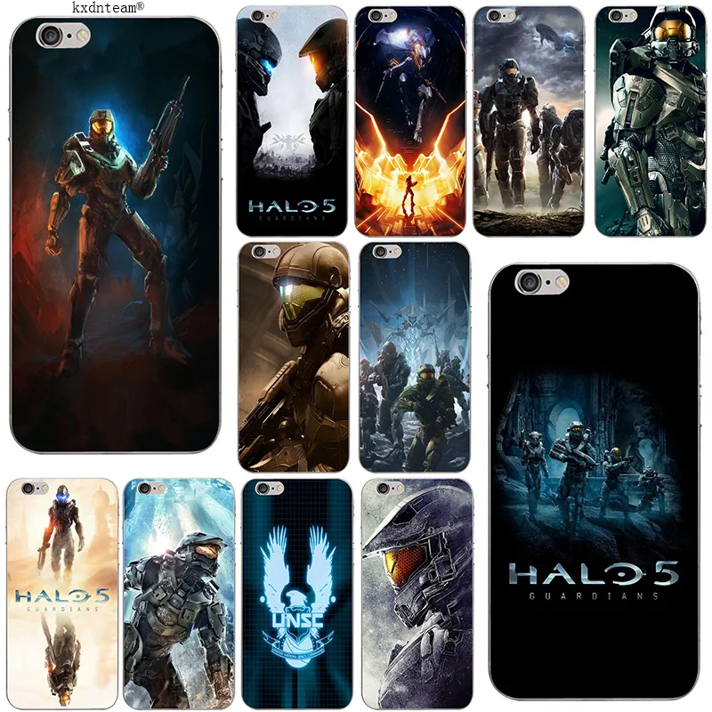 Soft TPU Phone Cases Halo 5 Guardians Silicone Slim Transparent Cover for iPhone 8 7 6 6S Plus X 5 5S SE 5C 4 Shell Coque Fundas
Soft TPU Phone Cases Halo 5 Guardians Silicone Slim Transparent Cover for iPhone 8 7 6 6S Plus X 5 5S SE 5C 4 Shell Coque Fundas