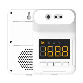 Thermometer Stationary Non-contact Thermometer Practical Wall-mounted Intelligent Voice Infrared Thermometer
Thermometer Stationary Non-contact Thermometer Practical Wall-mounted Intelligent Voice Infrared Thermometer