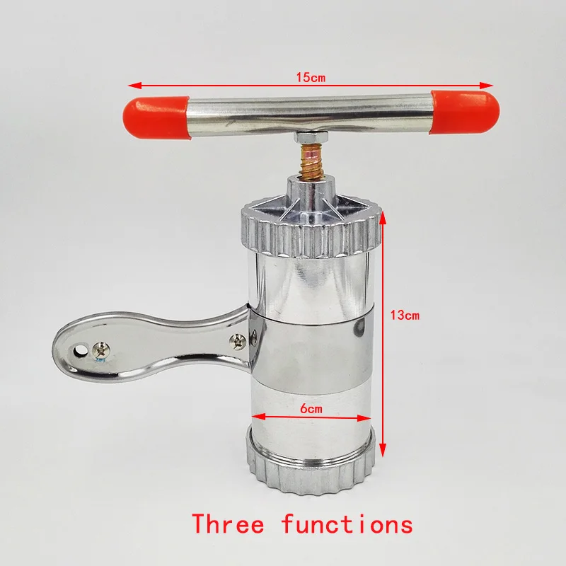 Hot New Manual Pasta Machine Kitchen Machine Noodle Cutting Machine with 3 Die Tools
Hot New Manual Pasta Machine Kitchen Machine Noodle Cutting Machine with 3 Die Tools