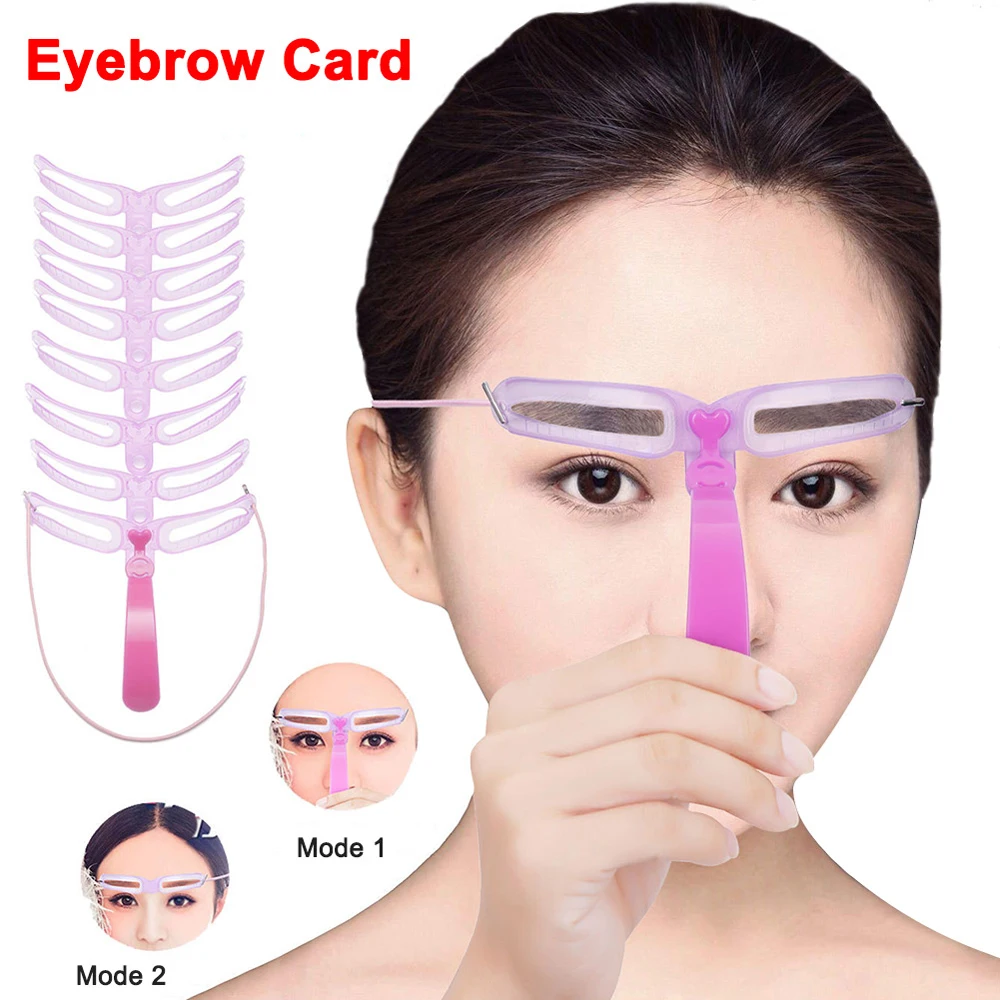 1*set of reusable 8-in-1 eyebrow template auxiliary tool, eyebrow template kit, beauty card, eyebrow definition makeup tool
1*set of reusable 8-in-1 eyebrow template auxiliary tool, eyebrow template kit, beauty card, eyebrow definition makeup tool