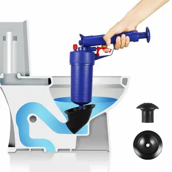 Toilet Pneumatic Dredge Air Pressure Blockage Remover Sewer Sinks Drain Cleaner 12 times Air power plunger pressure pump cleaner
Toilet Pneumatic Dredge Air Pressure Blockage Remover Sewer Sinks Drain Cleaner 12 times Air power plunger pressure pump cleaner