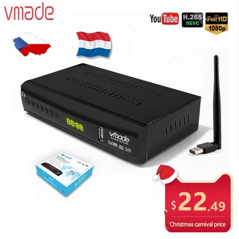 Hot Sale Czech Republic DVB-T2 T3 Terrestrial TV Decoder Support YouTube USB WIFI HD 1080p DVB T2 HEVC H.265 TV Digital Receiver
Hot Sale Czech Republic DVB-T2 T3 Terrestrial TV Decoder Support YouTube USB WIFI HD 1080p DVB T2 HEVC H.265 TV Digital Receiver