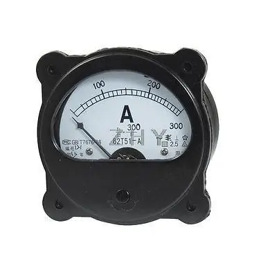 AC 0-300A Fine Tuning Dial Panel Analog Ampere Meter Amperemeter Black 
AC 0-300A Fine Tuning Dial Panel Analog Ampere Meter Amperemeter Black