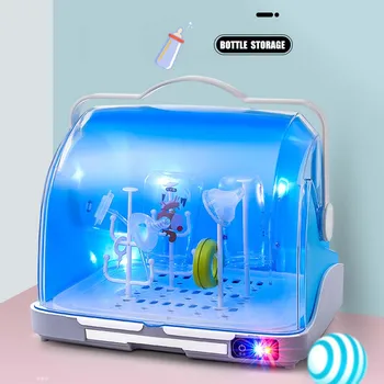 Dry Heat Sterilizer Box Storage Box Large Baby Milk Bottle Disinfection Sterilizers Ultraviolet Disinfection Cabinet
Dry Heat Sterilizer Box Storage Box Large Baby Milk Bottle Disinfection Sterilizers Ultraviolet Disinfection Cabinet