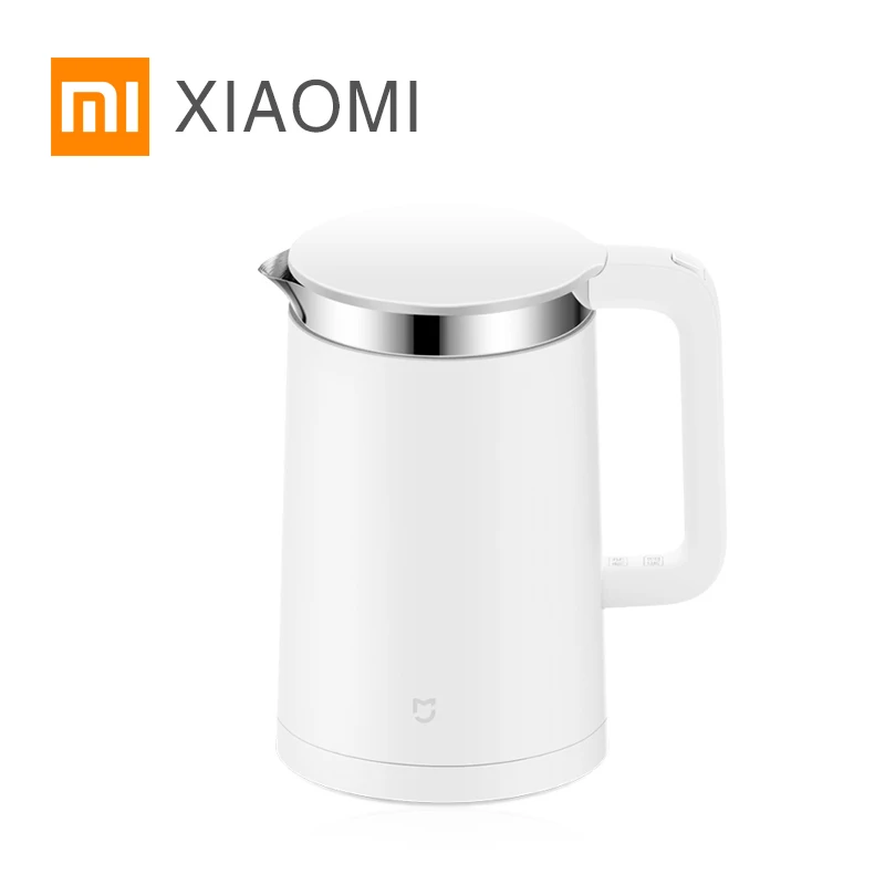 XIAOMI MIJIA Electric kettle Smart Constant Temperature Control kitchen appliances Water kettle 1.5L Thermal Insulation teapot
XIAOMI MIJIA Electric kettle Smart Constant Temperature Control kitchen appliances Water kettle 1.5L Thermal Insulation teapot