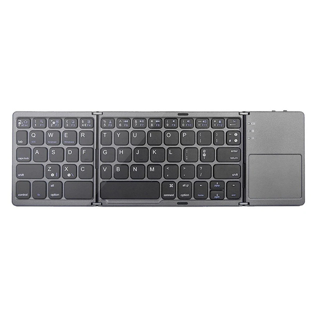 Portable Foldable Bluetooth Keyboard Ultra Slim Rechargeable Wireless Keyboard Universal Bluetooth Keypad for Tablet Laptop
Portable Foldable Bluetooth Keyboard Ultra Slim Rechargeable Wireless Keyboard Universal Bluetooth Keypad for Tablet Laptop