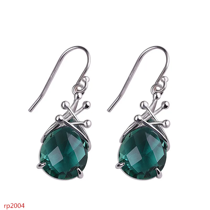 KJJEAXCMY boutique jewelry S925 Sterling Silver Jewelry Faceted Women's Green Crystal Earrings New Drops 
KJJEAXCMY boutique jewelry S925 Sterling Silver Jewelry Faceted Women's Green Crystal Earrings New Drops