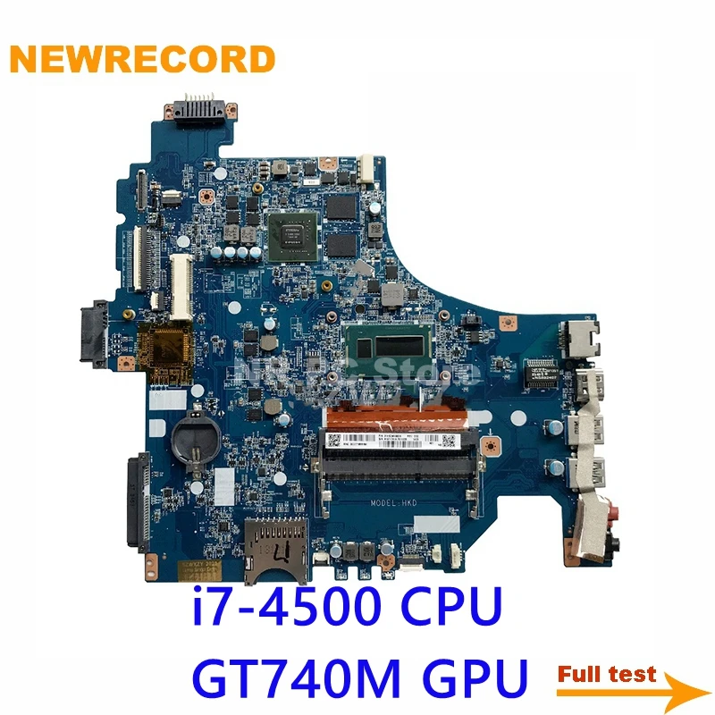Материнская плата для ноутбука SONY SVF153 с процессором SR16Z i7-4500 GT740M | Компьютеры и