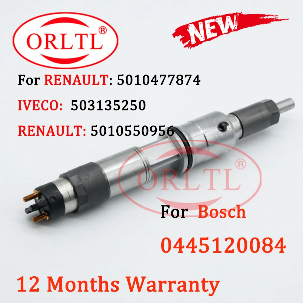 ORLTL fuel injector 0986AD003 injection 0445120084 and 0986435523 for RENAULT 5010550956 5010477874
ORLTL fuel injector 0986AD003 injection 0445120084 and 0986435523 for RENAULT 5010550956 5010477874