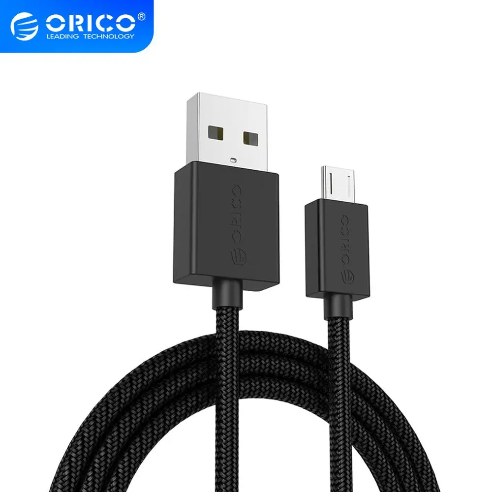ORICO MDC-10 Micro USB кабель 2A для зарядки и передачи данных Мобильный телефон 1 м