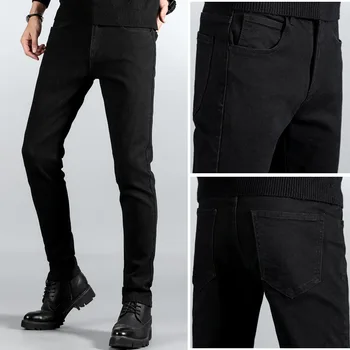 2019 Trend Men's Elastic Force Slim Fit Black Feet Cowboy Long Pants Male 
2019 Trend Men's Elastic Force Slim Fit Black Feet Cowboy Long Pants Male