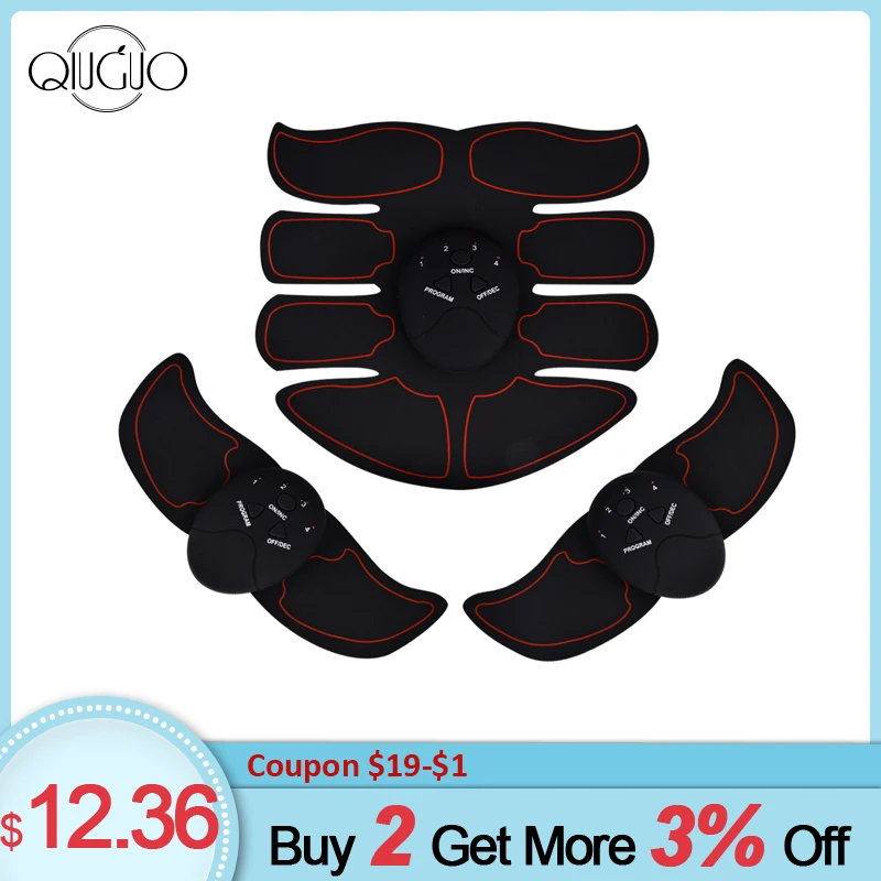EMS Muscle Stimulator Body Slimming Fitness Massage Device Electric EMS Trainer Wireless Abdominal Muscle Massager
EMS Muscle Stimulator Body Slimming Fitness Massage Device Electric EMS Trainer Wireless Abdominal Muscle Massager