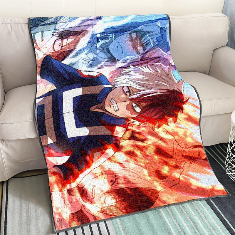 Аниме My Hero Academia одеяло косплей сделай сам на заказ Boku no накидка воздушное s 100x150 см|