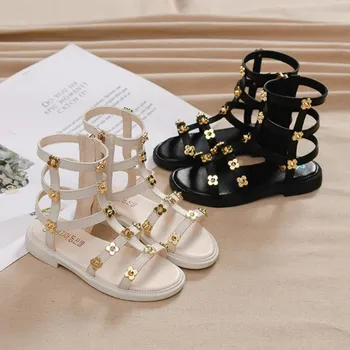 Newest Summer fashion Roman boots High-top girls sandals kids gladiator sandals toddler child sandals girls high quality shoes
Newest Summer fashion Roman boots High-top girls sandals kids gladiator sandals toddler child sandals girls high quality shoes