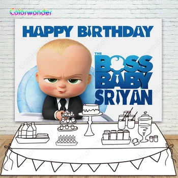 Custom Happy Birthday Boss Baby Background Cool Little Boy Sit On Sofa Photography Backdrop For Kids Boy Birthday Party Banner
Custom Happy Birthday Boss Baby Background Cool Little Boy Sit On Sofa Photography Backdrop For Kids Boy Birthday Party Banner