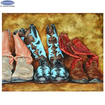 5D Diy diamond painting leather shoes mosaic decor handmake gift cross stitch full square round embroidery Western cowboy style
5D Diy diamond painting leather shoes mosaic decor handmake gift cross stitch full square round embroidery Western cowboy style