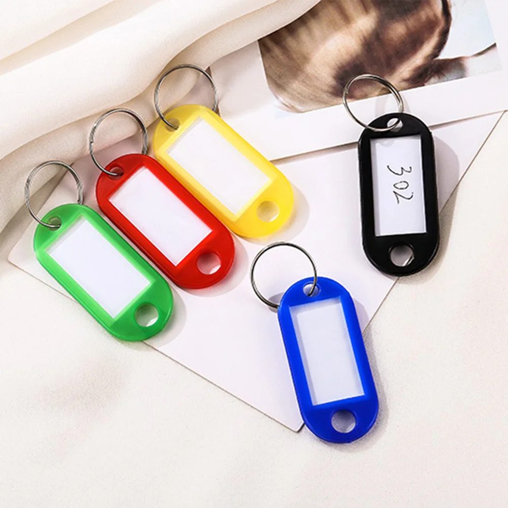 Zestaw 40 Multicolor breloków kluczy ID etykiet tagów bagażowych Hotelu - Wianko - 16