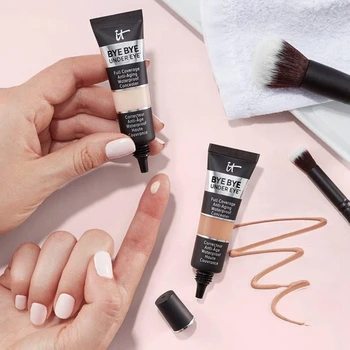 Foundation Makeup It Cosmetics Under Eye Full Coverage Anti-Aging Waterproof Concealer Cream Matte Base Corrector
Foundation Makeup It Cosmetics Under Eye Full Coverage Anti-Aging Waterproof Concealer Cream Matte Base Corrector