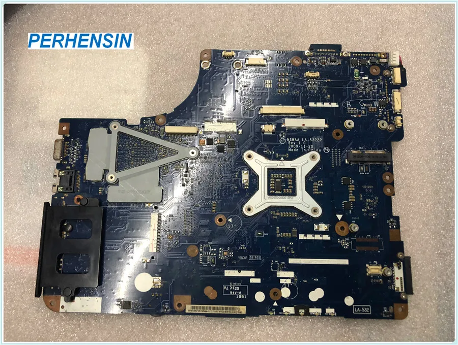 K000092520 Motherboard for Toshiba Satellite L500 L505 LA-5322P NSWAA MAINBOARD 
K000092520 Motherboard for Toshiba Satellite L500 L505 LA-5322P NSWAA MAINBOARD