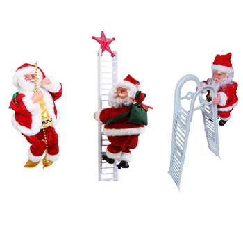 Electric Ladder Santa Claus Gift Lovely Music Christmas Interactive Climb Ladder Children Gifts Funny Toys Decoration Home Party
Electric Ladder Santa Claus Gift Lovely Music Christmas Interactive Climb Ladder Children Gifts Funny Toys Decoration Home Party