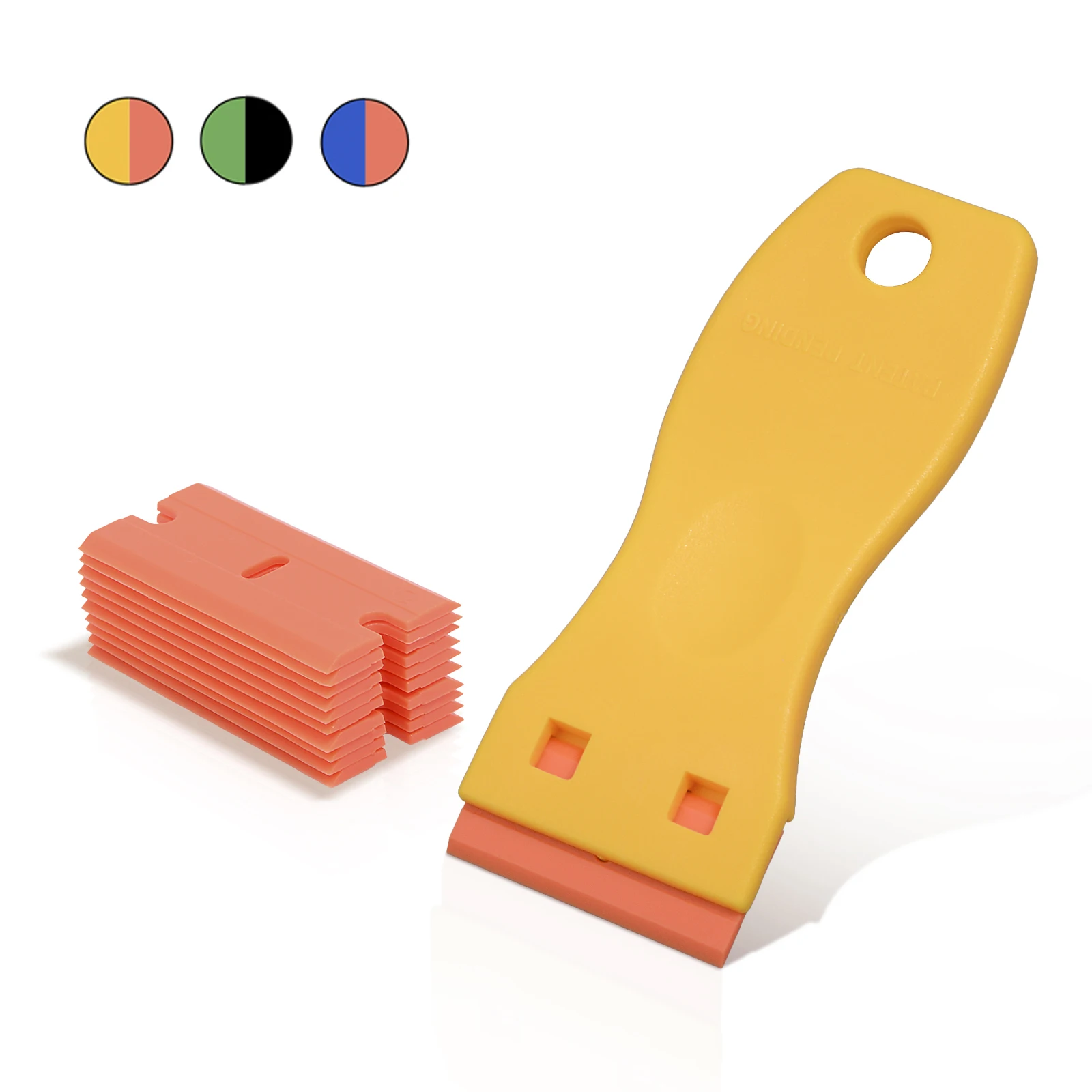 EHDIS Handy Razor Scraper Car Vinyl Film Wrap Sticker Squeegee Plastic Blades Screen Printing Window Tint Decal Glue Clean Tool
EHDIS Handy Razor Scraper Car Vinyl Film Wrap Sticker Squeegee Plastic Blades Screen Printing Window Tint Decal Glue Clean Tool
