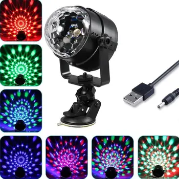 GloryStar USB Disco Light 7 Color Changing 3W RGB Mini Crystal Magic Rotating Ball Effect Light Party Disco Club DJ
GloryStar USB Disco Light 7 Color Changing 3W RGB Mini Crystal Magic Rotating Ball Effect Light Party Disco Club DJ