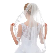 2021 Elegant Appliqe Short Bridal Veil With Comb Women Wedding Veil White Ivory 1 Layers 90CM-300CM
2021 Elegant Appliqe Short Bridal Veil With Comb Women Wedding Veil White Ivory 1 Layers 90CM-300CM