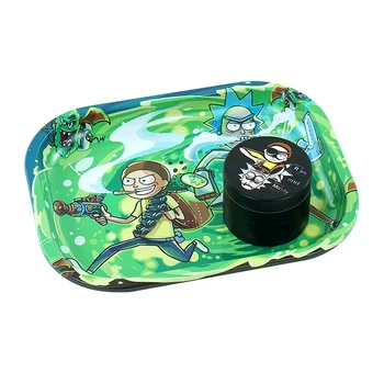 1 pcs Roll Metal Cigarette Tray and 4 layer Zinc Alloy Tobacco Grinder Smoke Grinders Smoking Accessories
1 pcs Roll Metal Cigarette Tray and 4 layer Zinc Alloy Tobacco Grinder Smoke Grinders Smoking Accessories