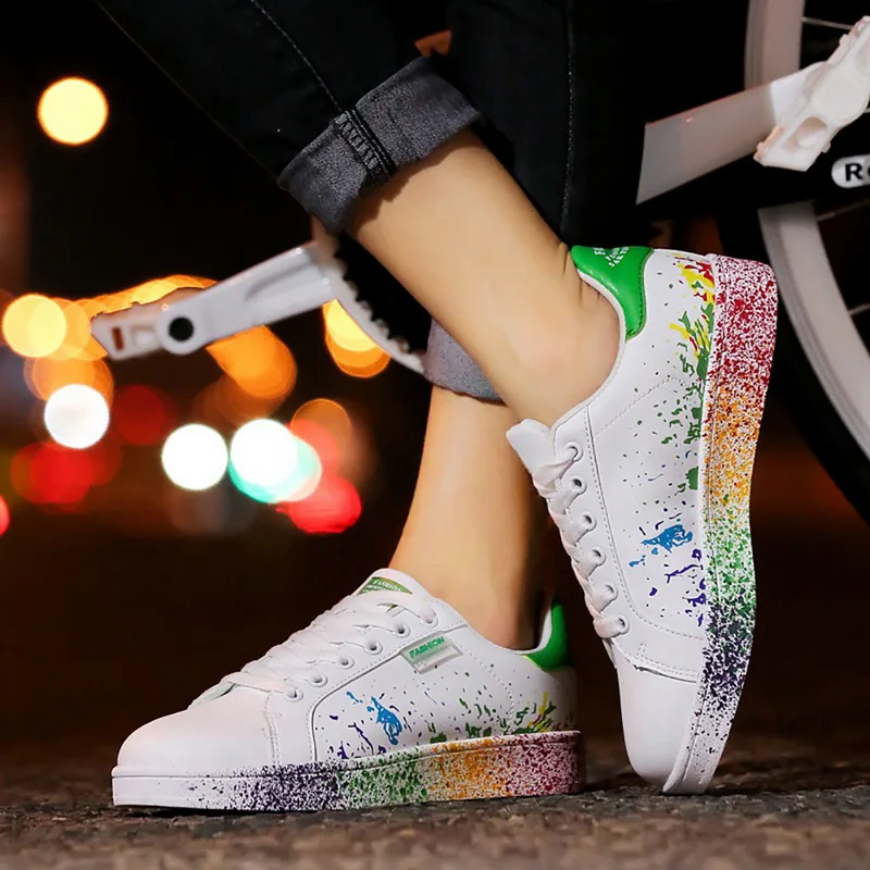 Dihope drop shipping 2020 New Fashion Ladies Flat-soled Shoes Individual Leisure Sports Board Shoes hot sell
Dihope drop shipping 2020 New Fashion Ladies Flat-soled Shoes Individual Leisure Sports Board Shoes hot sell