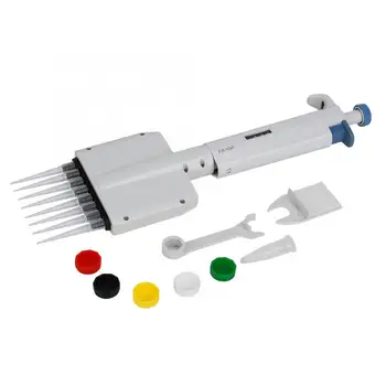 8-Channel Vraiable Volume Manual Adjustable Pipettor Pipet Laboratory Tool 0.5-10 Pipettor
8-Channel Vraiable Volume Manual Adjustable Pipettor Pipet Laboratory Tool 0.5-10 Pipettor