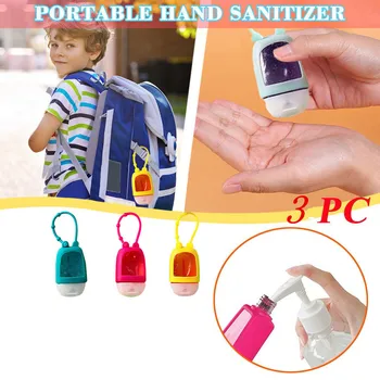 3PC Children Cartoon Disinfectant Water-Free Hand Sanitizer Dispenser 30ML Silicone Cover Keychain Pulsera gel hidroalcoholico
3PC Children Cartoon Disinfectant Water-Free Hand Sanitizer Dispenser 30ML Silicone Cover Keychain Pulsera gel hidroalcoholico