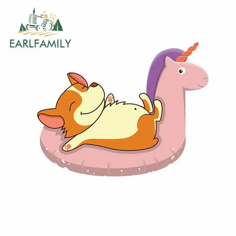 EARLFAMILY 13cm x 10.1cm for Corgi Unicorn Funny Car Stickers Vinyl Graphics JDM RV VAN Fine Decal Car Accessories Logo Cartoon
EARLFAMILY 13cm x 10.1cm for Corgi Unicorn Funny Car Stickers Vinyl Graphics JDM RV VAN Fine Decal Car Accessories Logo Cartoon
