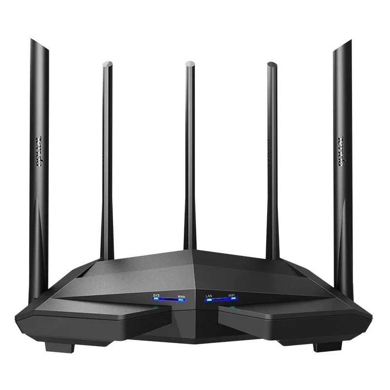 Wireless Router Gigabit Dual-Band AC1200 Wireless Router Wifi Repeater with 5*6dBi High Gain Antennas Wider Coverage Easy setup
Wireless Router Gigabit Dual-Band AC1200 Wireless Router Wifi Repeater with 5*6dBi High Gain Antennas Wider Coverage Easy setup