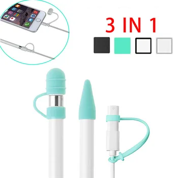 3 In 1 Soft Silicone Compatible for Apple Pencil Case Compatible for IPad Tablet Touch Pen Stylus Protective Sleeve Cover
3 In 1 Soft Silicone Compatible for Apple Pencil Case Compatible for IPad Tablet Touch Pen Stylus Protective Sleeve Cover