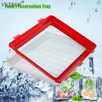 2pcs Stackable Food Preservation Tray Vacuum Seal Food Storage Container with Elastic Lid Oven Microwave Reusable Kitchen Tools
2pcs Stackable Food Preservation Tray Vacuum Seal Food Storage Container with Elastic Lid Oven Microwave Reusable Kitchen Tools